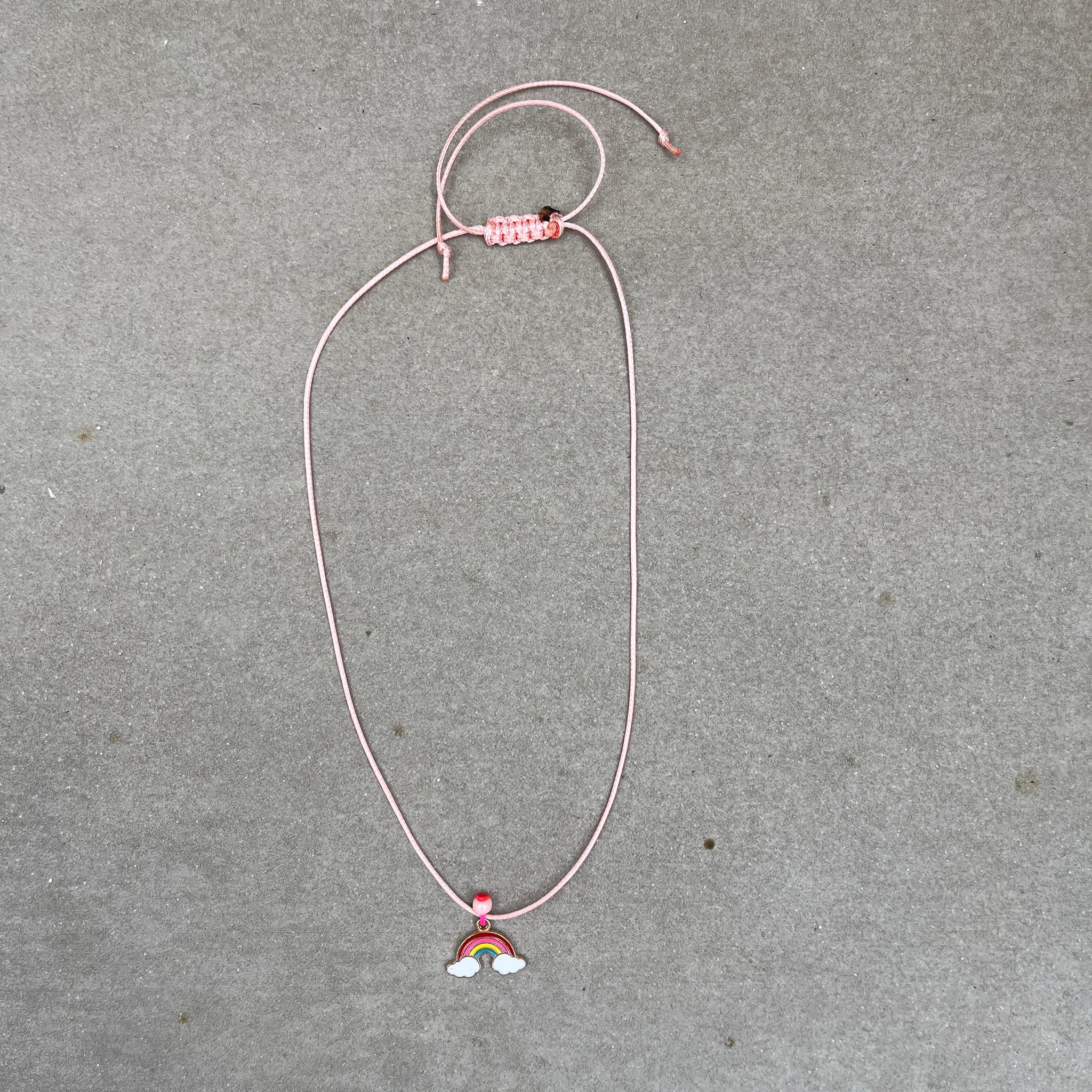 Adjustable Rainbow Necklace