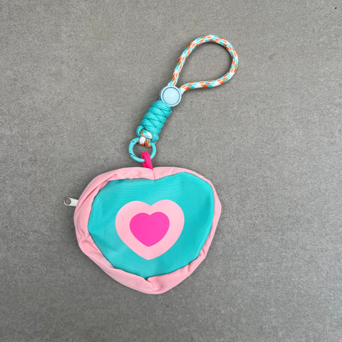 Turquoise Bag Charm Pouch
