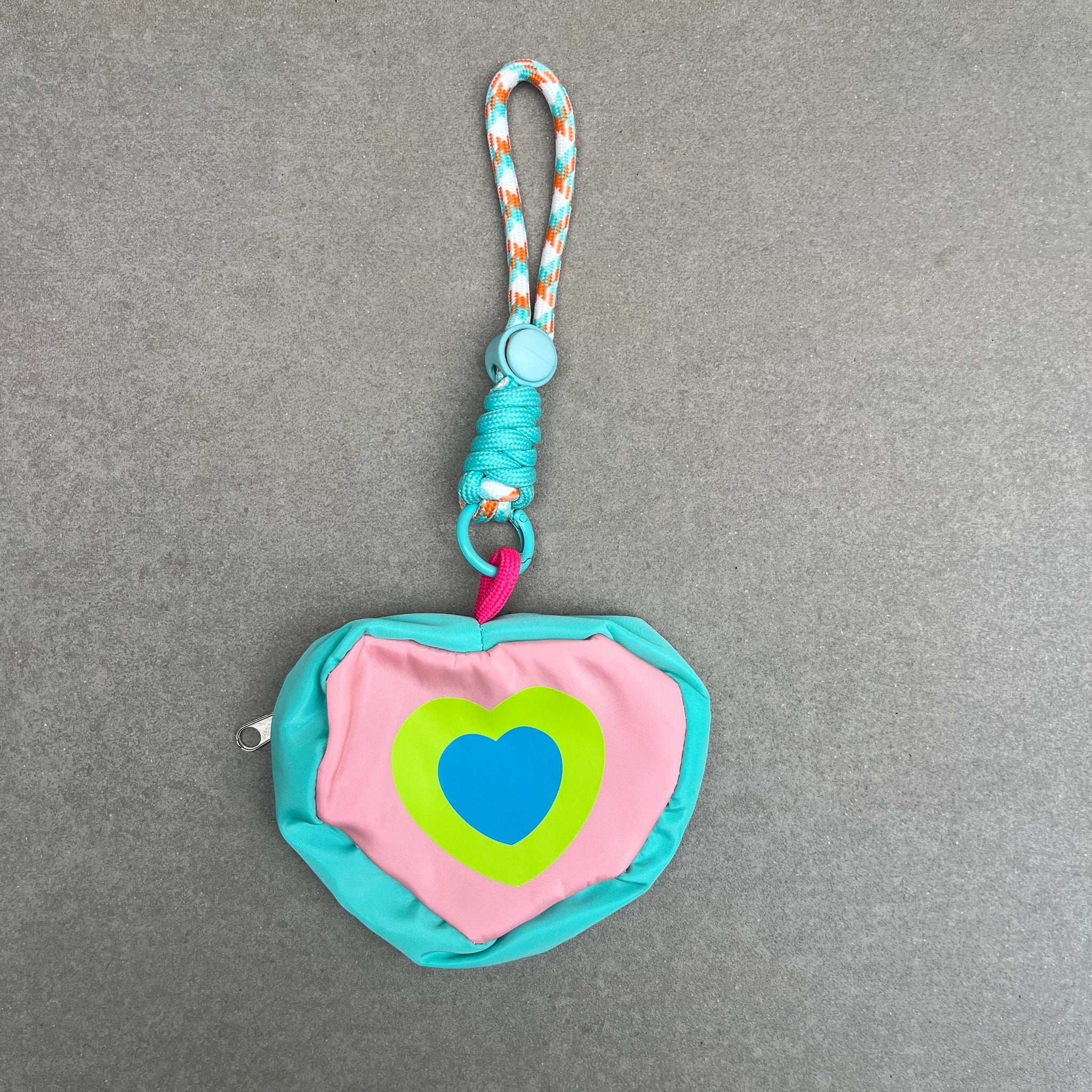 Light Pink  Bag Charm Pouch