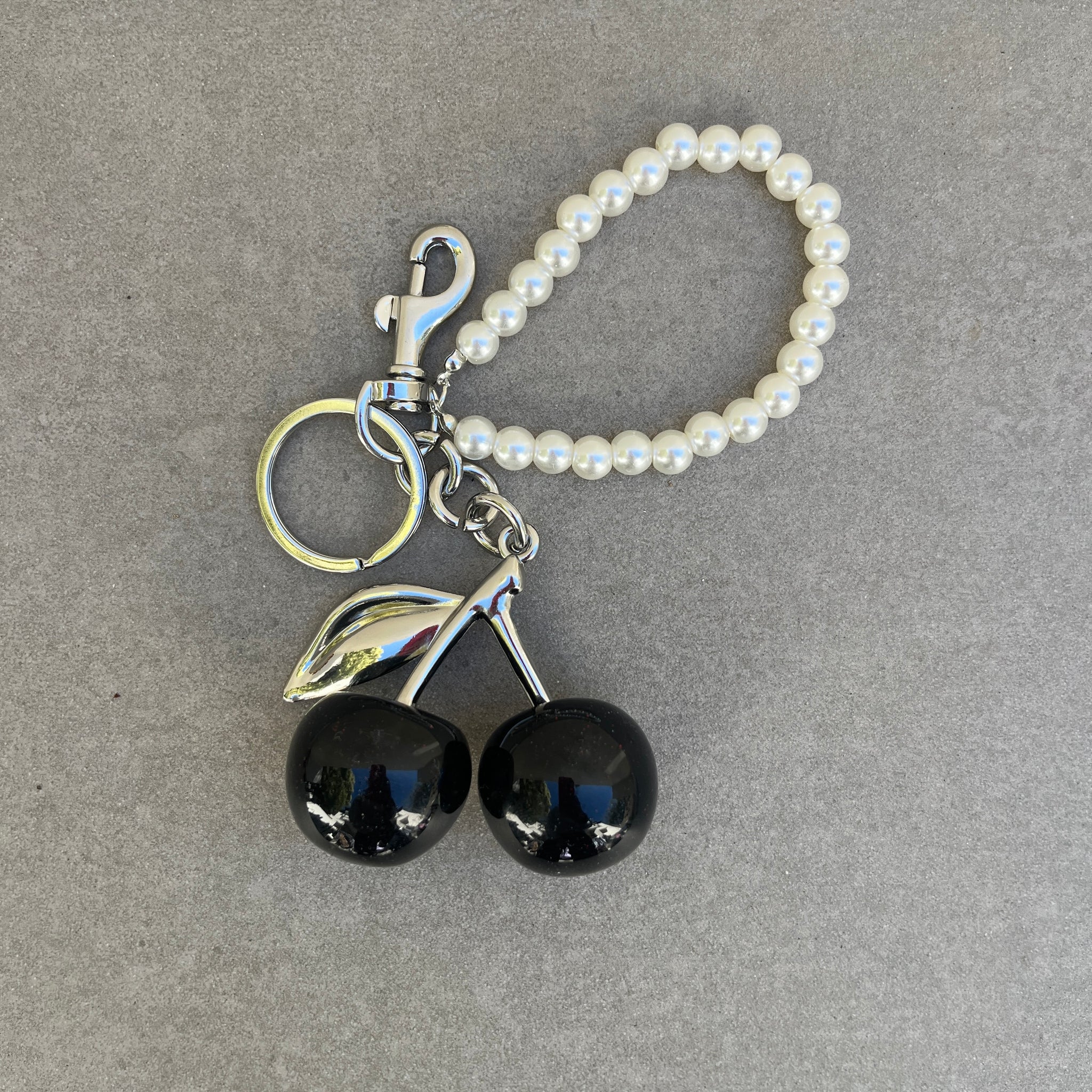 Black Cherry Bag Charm