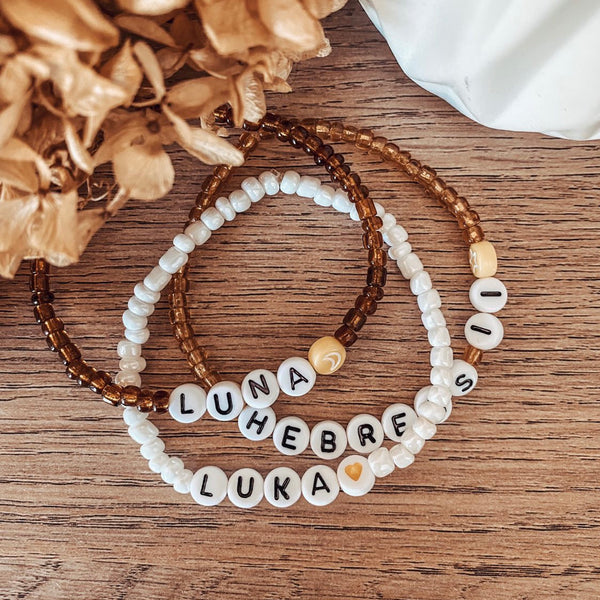 Name Bracelets (7 Letters) – Lunareign